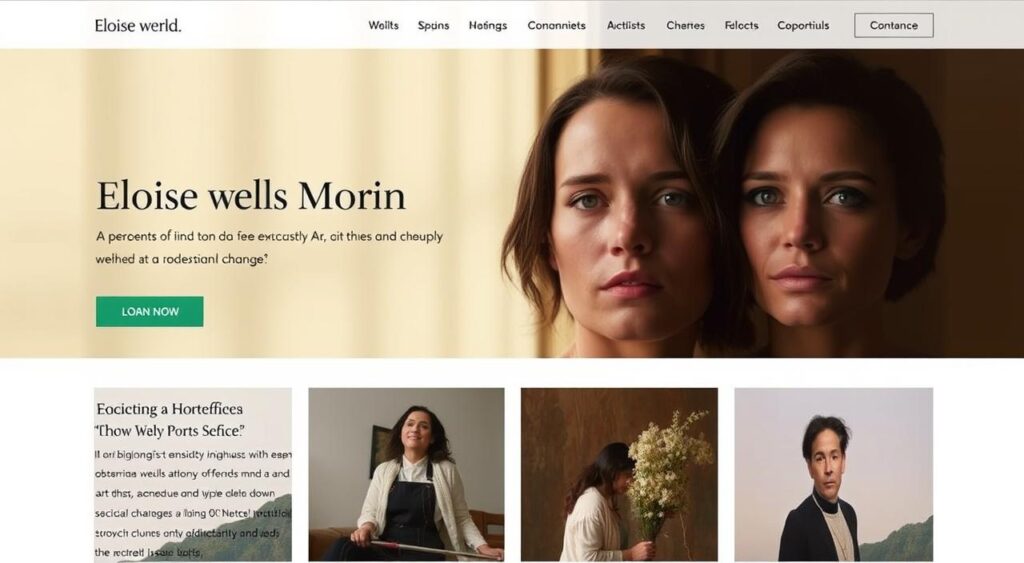 eloise wells morin website