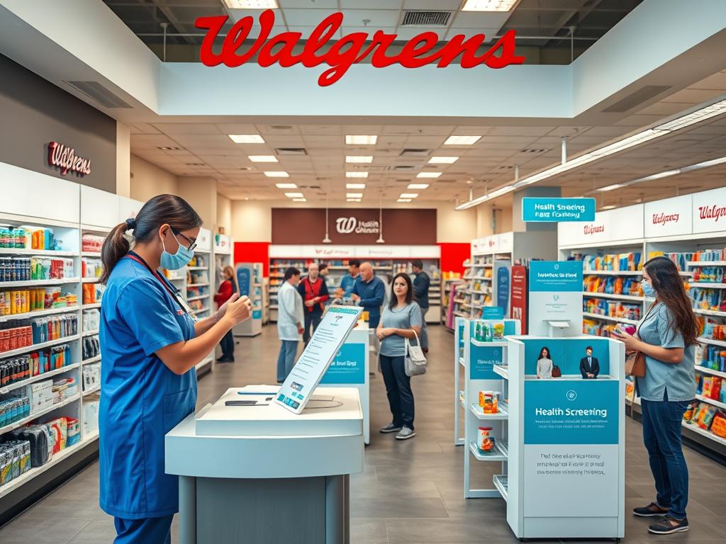 Walgreens immunizations and health screenings