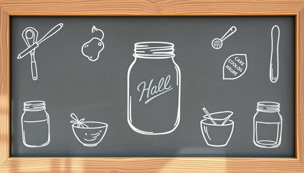 mason blackboard menu design
