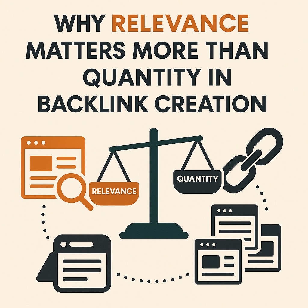 Why Relevance Matters More Than Quantity in Backlink Creation